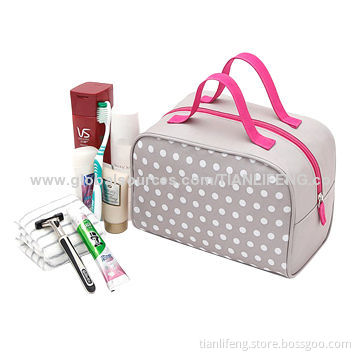 Water-resistant Nylon Cosmetic Bag for Women